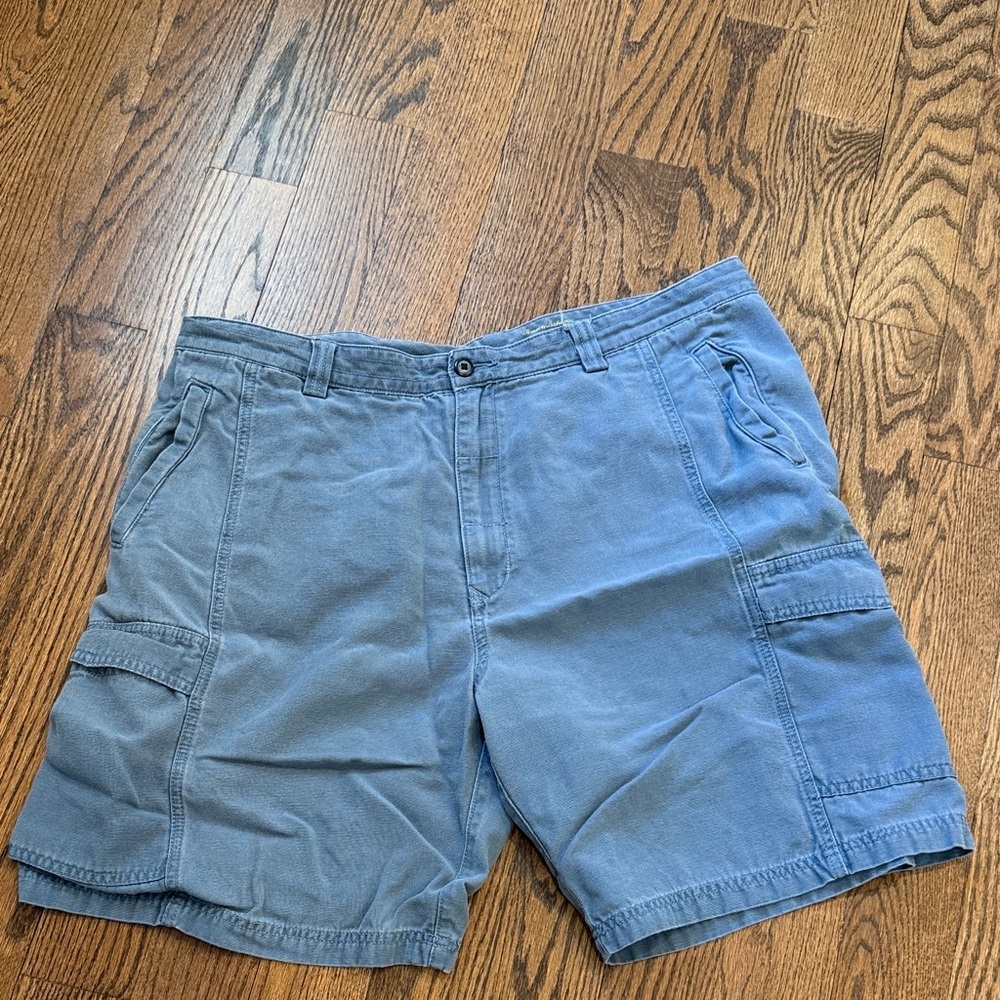 Tommy Bahama Light Blue Cargo Shorts